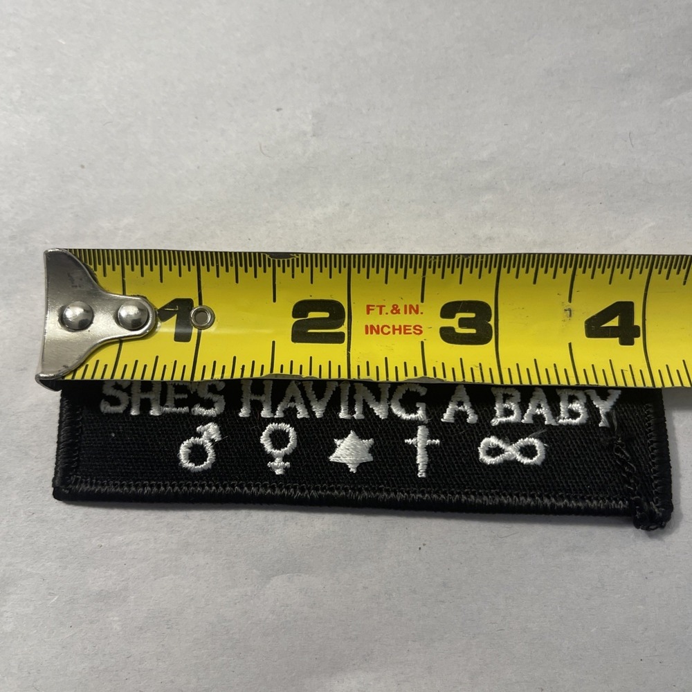 She's Having a Baby 1988 Movie Classic John Hughes Iron On Sew On Patch - Picture 6 of 9